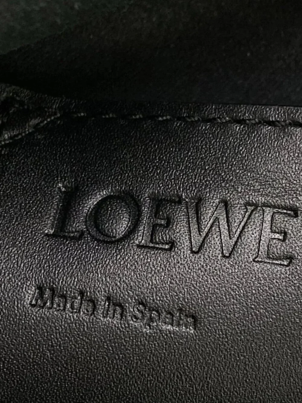LOEWE Balloon Bag Large 326.76AC29 Black Brown Nappa Calf Calf - Shoulder Bag - Picture 11 of 15
